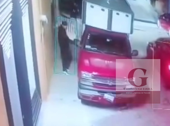 Roban camioneta en Zacatelco