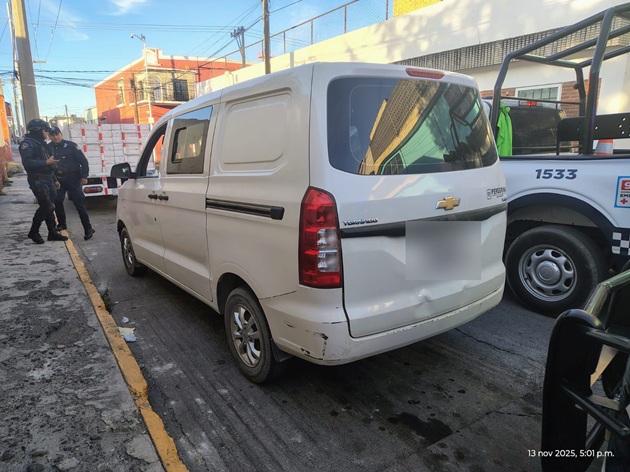 Un vehículo más recuperado por la Dirección de Seguridad Pública de Huamantla