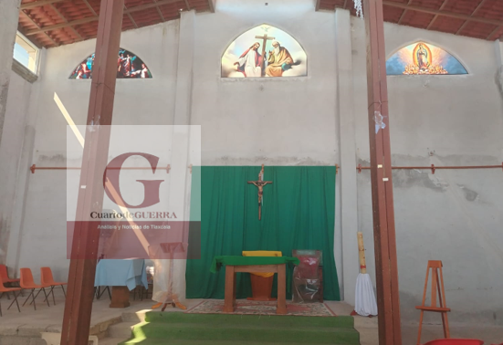 Organizan expo venta en Panotla para concluir capilla de la Virgen de Guadalupe en Totolac