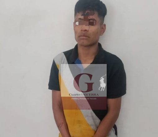 Detenido en Zacatelco por herir con arma de fuego se fuga esposado a las puertas de la Fiscalía en Tlaxcala