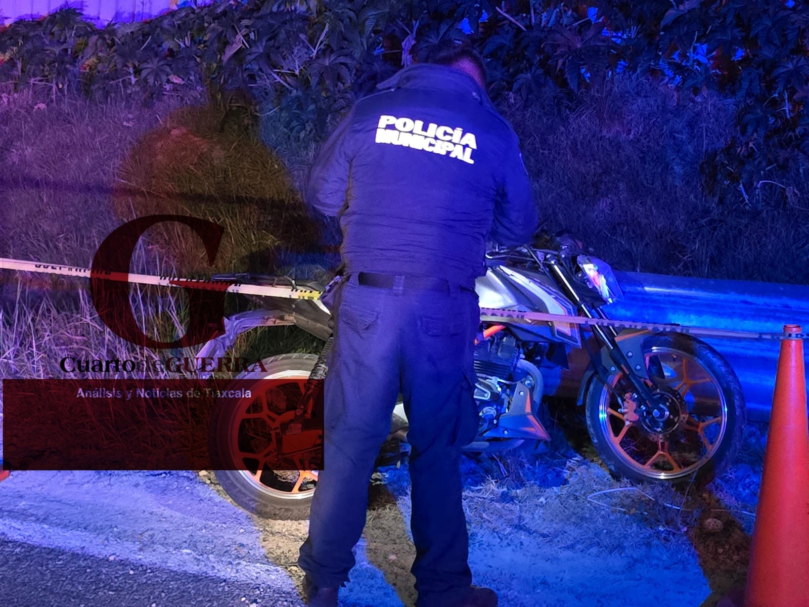 Pareja de Zacatelco muere tras accidente en motocicleta en la Vía Corta, en San Pablo del Monte
