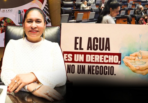La nueva Ley de Aguas pone fin al acaparamiento del agua, asevera Ana Lilia Rivera