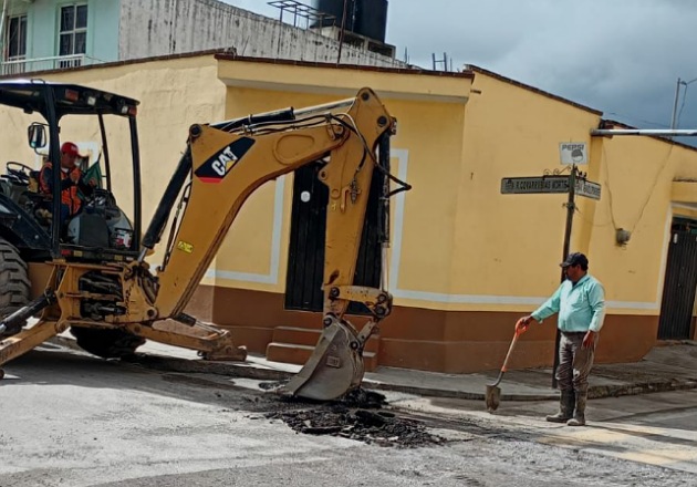 CAPAMH refuerza trabajos de mantenimiento y atención a reportes ciudadanos en Huamantla