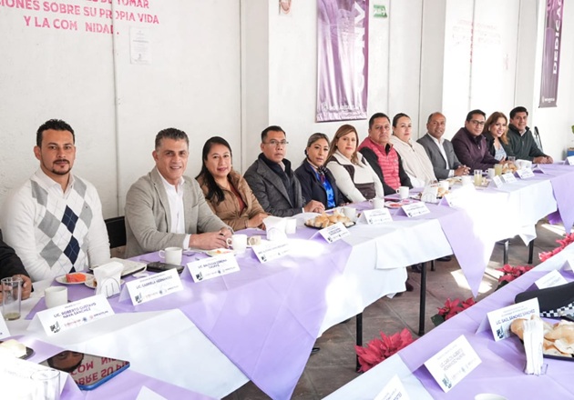 Participa Alfonso Sánchez García en Mesa de Construcción de Paz y Seguridad en Apetatitlán
