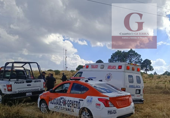 En Atltzayanca, localizan cadáver con huellas de violencia en 'El Campamento'