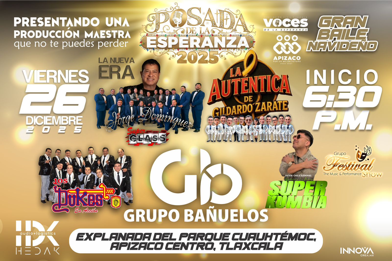 Grupo Bañuelos donará toda la producción del evento 'Posada de la Esperanza'