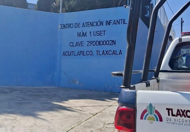 Mantiene Ayuntamiento de Tlaxcala vigilancia durante periodo vacacional para proteger escuelas