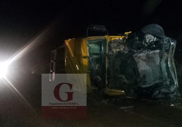Fatal accidente en Sanctórum: Chofer muere tras salir eyectado de su unidad de carga