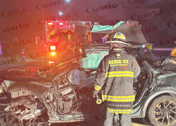 Muere conductor tras destrozar su Cupra en la México-Puebla