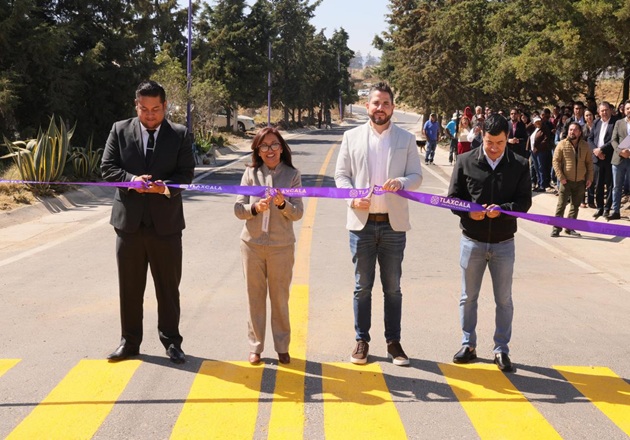 Gobierno del estado invierte más de 5 mdp en rehabilitación de carretera a La Soledad y anuncia Ciudad del Adulto Mayor en Calpulalpan