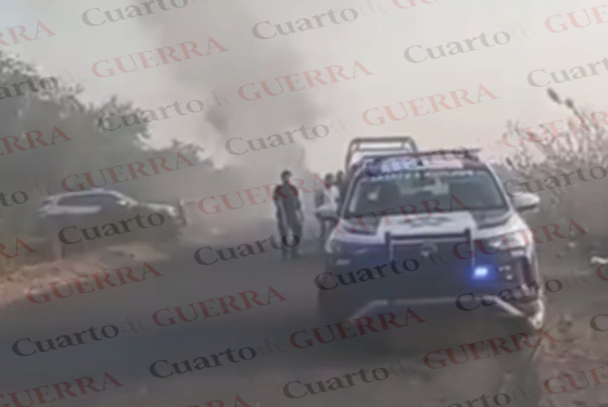 Localizan a tlaxcalteca sin vida dentro de BMW incendiado en Calpan, Puebla