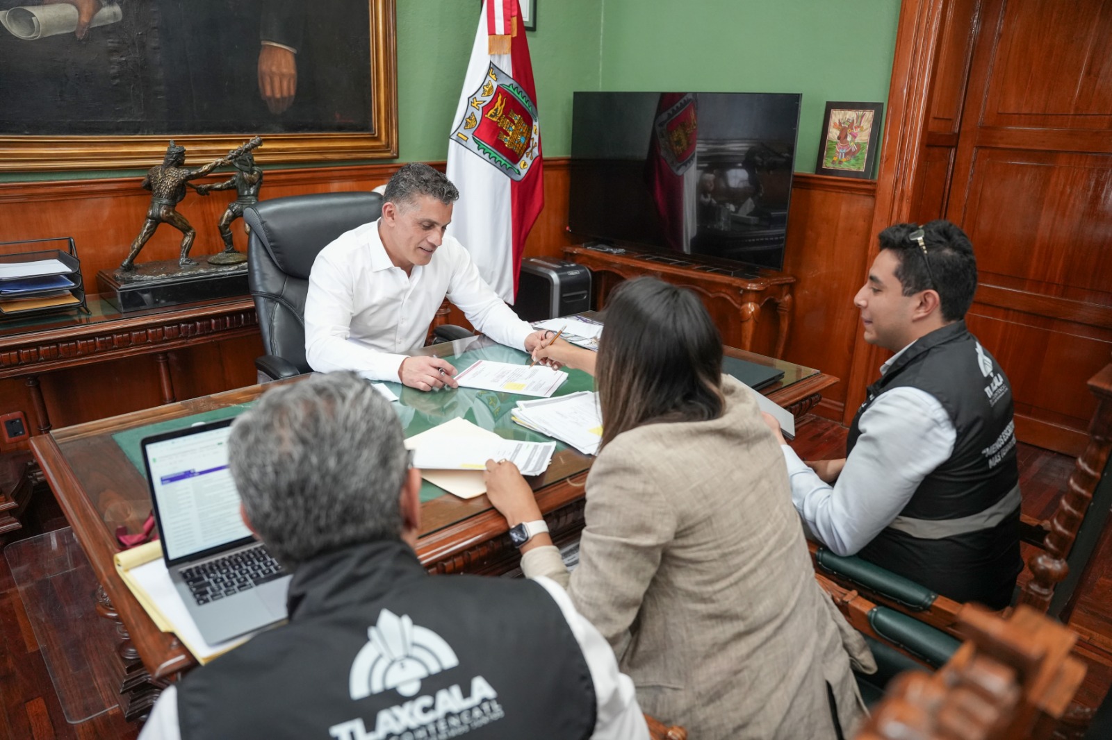 Alfonso Sánchez García  fortalece trabajo del gobierno municipal a favor de la ciudadanía