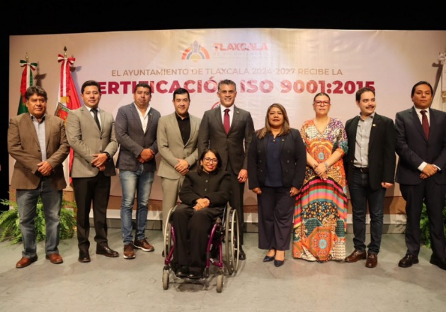 Legisladores reconocen a Alfonso Sánchez por fortalecer la calidad en el Ayuntamiento de Tlaxcala