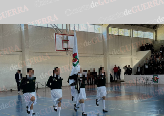 Excelencia cívica y disciplina: Realizan Concurso Estatal de Escoltas de Secundarias Generales en Apizaco