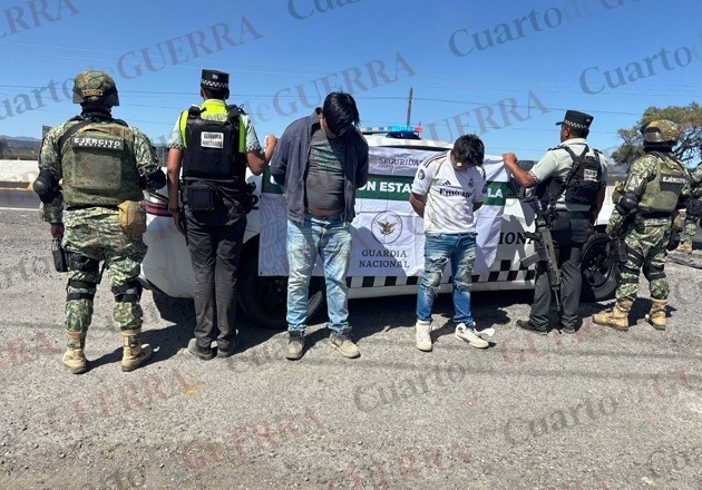 Rescatan elementos de la Sedena y Guardia Nacional a dos hombres secuestrados tras robo en Cuapiaxtla