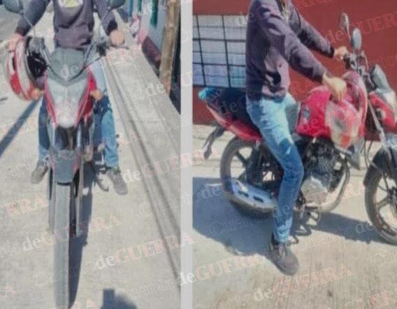 Roban motocicleta a encargado del agua potable en Acuitlapilco, Tlaxcala; piden apoyo para localizarla