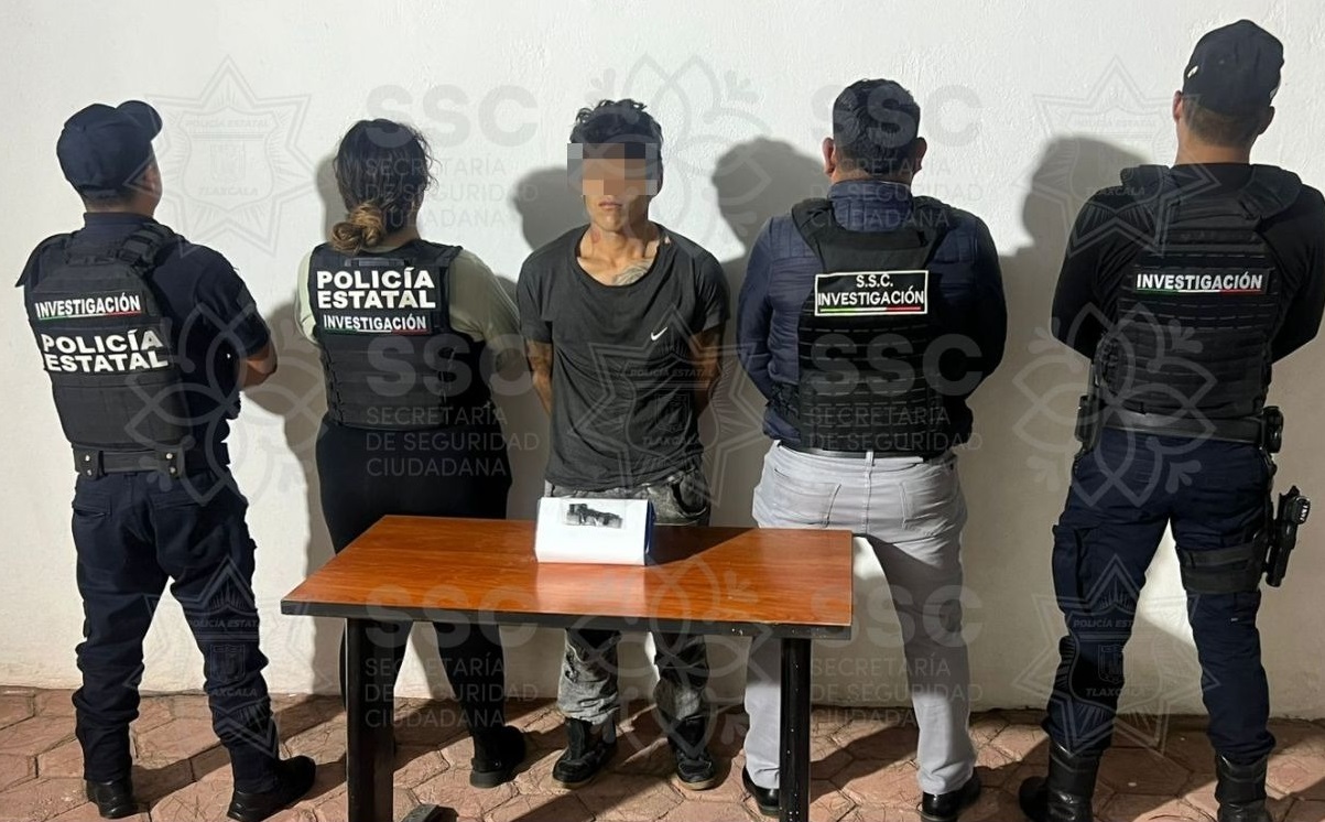 Detiene SSC a dos presuntos narcomenudistas en Tlaxcala y Zacatelco