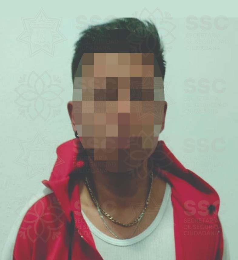 Durante operativo Cero Tolerancia, detiene SSC a sujeto por delitos contra la salud en San Pablo del Monte