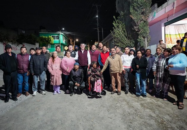 Alfonso Sánchez García da resultados con ‘Más territorio y menos escritorio’ a vecinos de la zona centro y la Loma Xicohténcatl