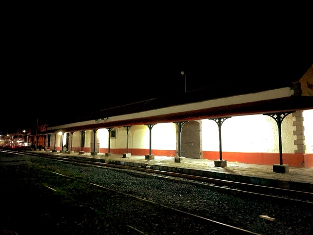 Gobierno de Chiautempan restablece iluminación en zona de la Antigua Estación del Ferrocarril