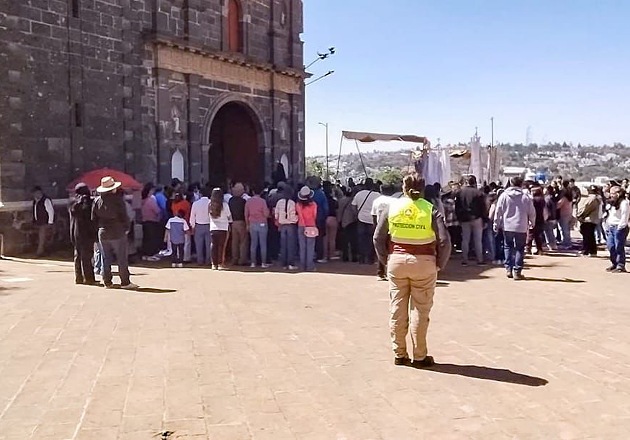 Policía Municipal y Protección Civil de Tlaxcala refuerzan seguridad y prevención en Viernes Santo