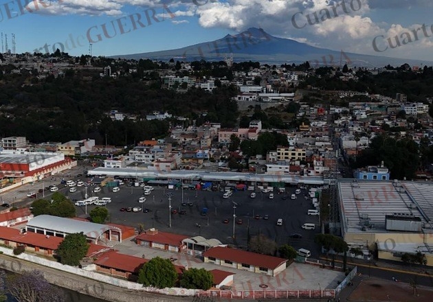 Calma y poca afluencia en transporte público en Tlaxcala