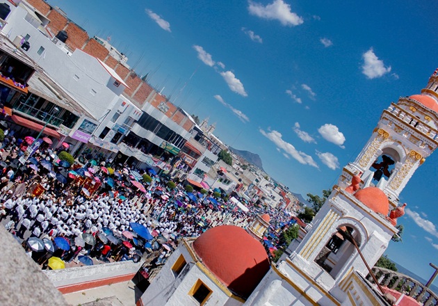 Más de 100 mil personas vivieron la Semana Santa en Chiautempan, la más representativa de Tlaxcala