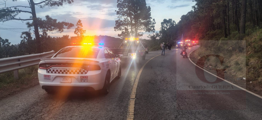 Tragedia en la Tlaxco-Chignahuapan: muere motociclista  tras brutal choque; su esposa está grave