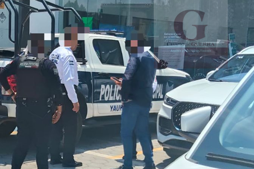 Violento asalto en agencia Chirey de Yauhquemehcan: se llevan casi medio millón de pesos; sospechan de 'pitazo'