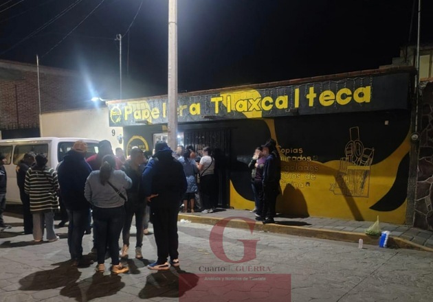 Matan de 10 puñaladas a dueño de papelería en Atltzayanca y se llevan dinero en efectivo