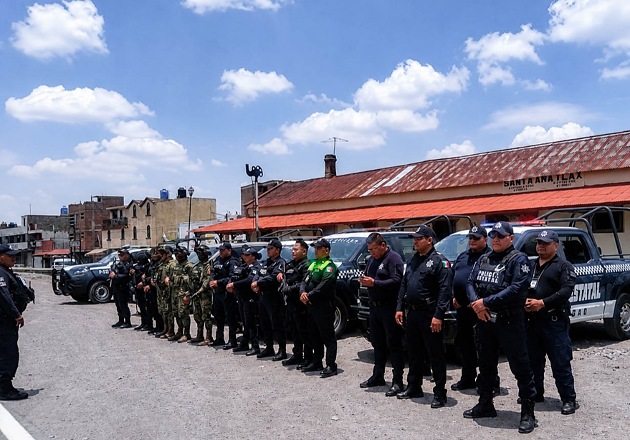 Seguridad Pública de Chiautempan fortalece vigilancia con coordinación interinstitucional