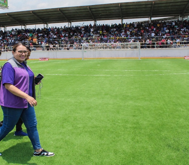Blanca Angulo impulsa el turismo deportivo en Chiautempan