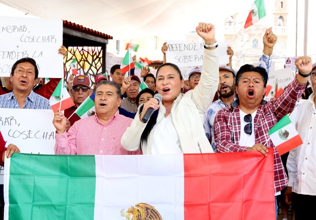 Encabeza Ana Lilia Rivera asamblea informativa en Zacatelco para seguir mensaje de la presidenta Sheinbaum