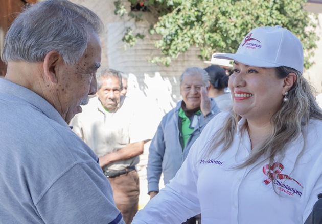 Blanca Angulo impulsa más obra pública para Chiautempan