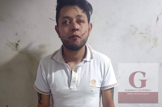 Retienen y golpean a presuntos extorsionadores  en Nanacamilpa; decían ser del CJNG