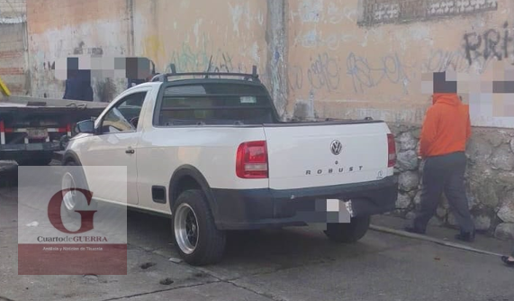 Balean a comerciante en San Pablo del Monte; comando armado irrumpe en su casa y roba camioneta