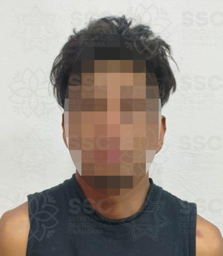 Detienen SSC, Marina y Policía Municipal a dos personas por portación de objetos aptos para agredir en Huamantla