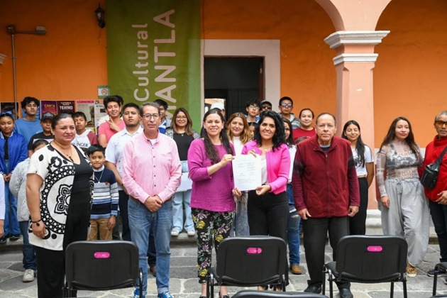 Fundación Te Soñé, por Carlos Rivera realiza donativo de mobiliario al Centro Cultural Huamantla