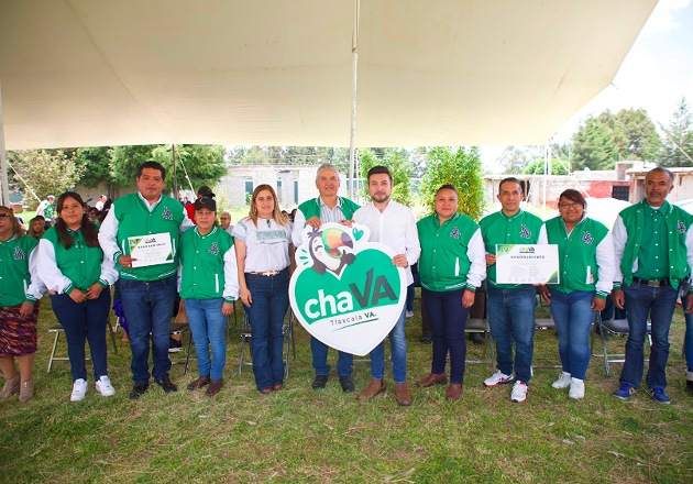 Chava Santos encabeza jornadas de integración de las estructuras territoriales del PVEM en Ixtenco y Cuaxomulco