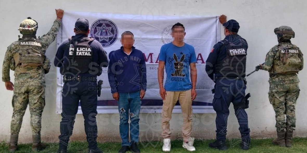 Programa de acompañamiento vehicular de la SSC permite la detención de dos sujetos
