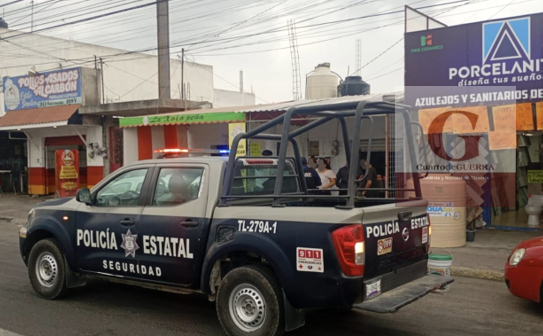 Saquean tienda de ropa en Panzacola, Papalotla, durante la madrugada