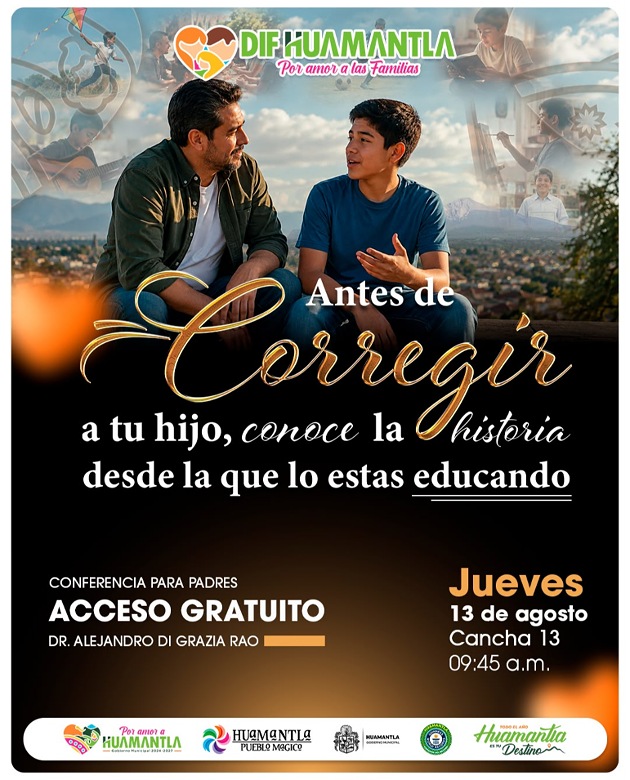 SMDIF Huamantla fortalece espacios para las familias con conferencia sobre crianza