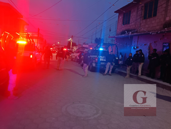 ¡A balazos! Riña en Ignacio Zaragoza, Huamantla, deja dos heridos; uno de ellos con posible impacto en el rostro