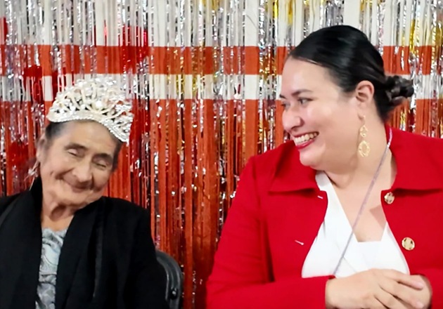 Celebra Blanca Angulo a personas adultas mayores de San Rafael Tepatlaxco